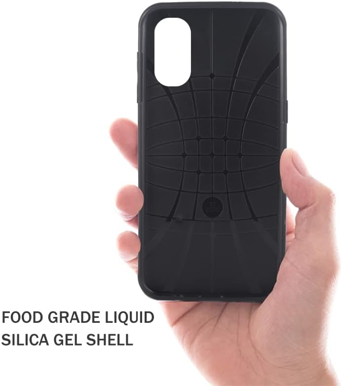 Elisorli компатибилен со Motorola Moto G 5G 2022 Case Rugged тенки тенок ќелија додатоци против лизгање на гума TPU мобилен телефон целосна