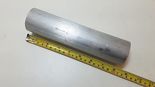 6061 Алуминиумска тркалезна лента, 2-1/8 тркалезна, долга 8, струг, цврста, T6511, 2.125
