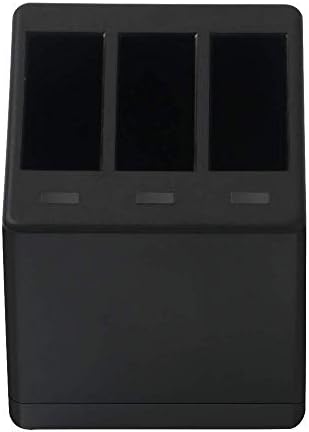 3 канали за батерии тројно полнач за складирање со USB Type-C кабел за полнење компатибилен со GoPro Hero, GoPro Hero 7, 6, Hero 6 Black, Hero