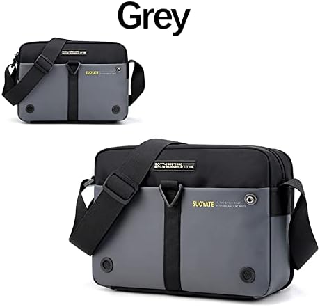 Delarsy лесен случајна деловна торба за рамо за рачно ранец момчиња хоризонтална машка торба RQ1