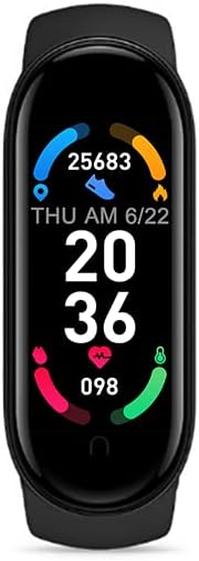 Паметна лента M6 Smart Watch Men Women Monitor Monitor Heart Monitor Cloke Prupe Fitness Tracker SmartWatch Smartband Clock за спорт SmartWatch