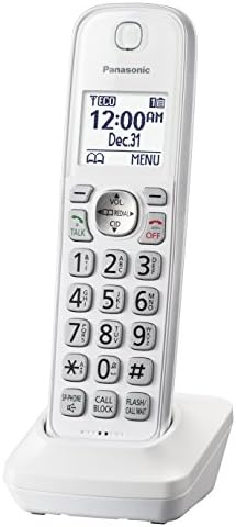 Panasonic Дополнителен телефон за безжични телефони за употреба со KX-TGD53X серија безжични телефонски системи-KX-TGDA50W1
