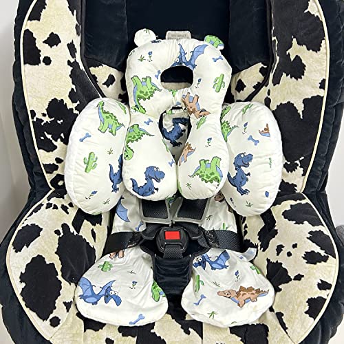 Поддршка за вратот на бебето за новороденче, вметнување на седиштето за новороденчиња, шетач за деца и перниче за спиење на автомобили, ултра-мека ултра-мека ултра-?