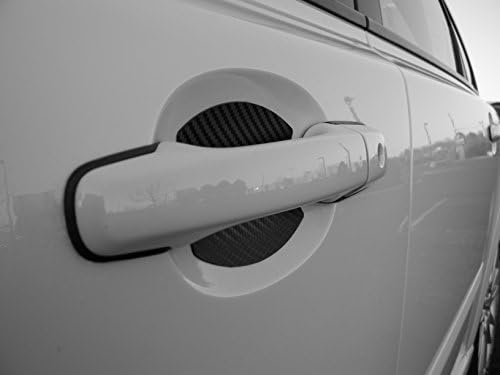Автоматски додаток на јаглеродни влакна Автомобилска врата рачка за гребени заштитни заштитници се вклопуваат во мини Купер Пасеман