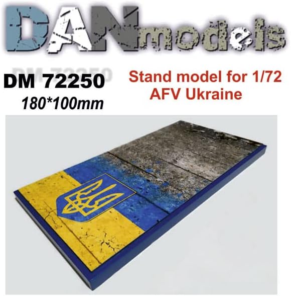 Дан модели 72250 1/72 Застанете за моделот украински тема 180/100 mm