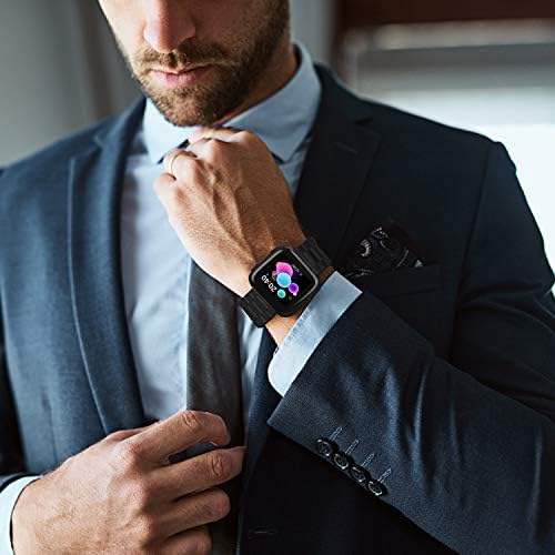 PafiBean Компатибилен Со Samsung Galaxy Watch 40mm/42mm, Scrunchie Мека Ткаенина Замена Нараквици За Активни / Активни 2 / S2 Класичен / Опрема