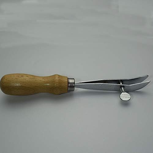 Кожни алатки од 1 парчиња прилагодливи прилагодливи на надворешниот раб по кради кожни занаетчиски алатки DIY рачно изработени раб на кора