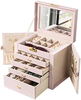 zxb - Продавница Кутија За Накит Кутија За Складирање Кутија За Накит Со Голем Капацитет Повеќеслојна Кутија За Накит Може Да Складира