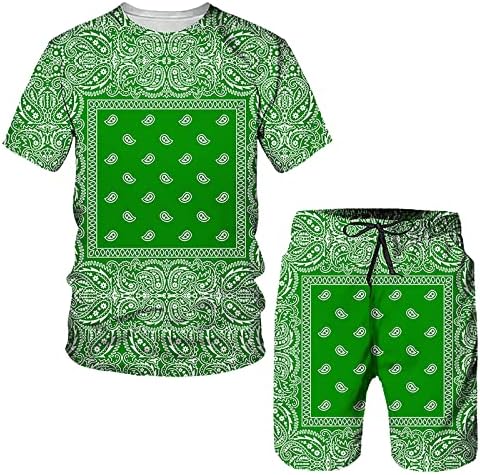 Bmisegm летни маички кошули за мажи за мажи 3D кратки ракави костуми од шорцеви плажа тропски хавајски спортови на тело мода