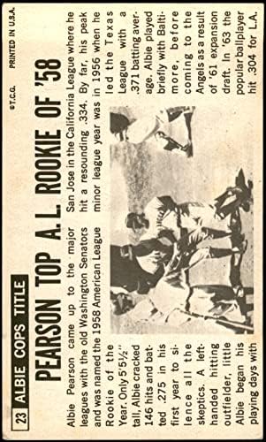 1964 Топпс 23 Алби Пирсон Лос Анџелес Ангели VG Ангели