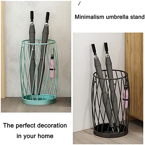 Зесус Модерен чадор се залага за држач за држачи за чадор за влегување одлично за чадор корпа за влезна врата/влез/хотел/сина/28x28x50см