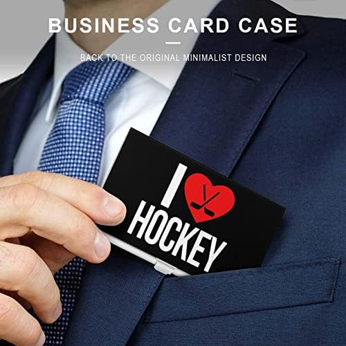 Сакам Хокеј Унисекс Легура Бизнис Картичка Држач Мода Бизнис Картичка Случај Џеб Лична Карта Случај