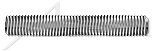 M8-1,25 x 1m, DIN 976-1, метрички, столпчиња, лева конец, целосна нишка, не'рѓосувачки челик А2