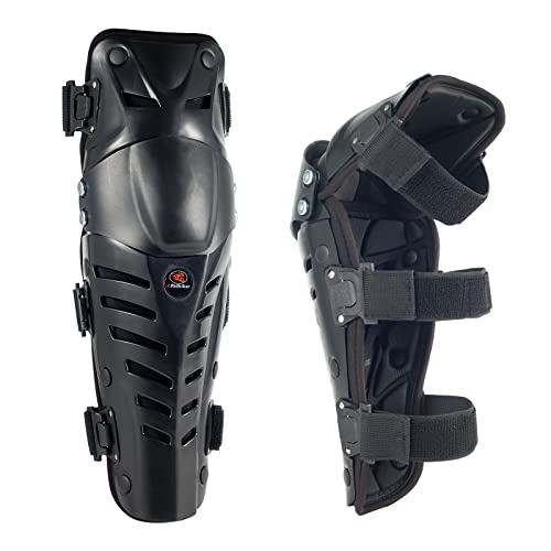 Ридбикер Подвижен колено чуварски подлошки 3 секции прилагодливи влошки за дишење на коленото за заштита на моторциклички трки со долги нозе