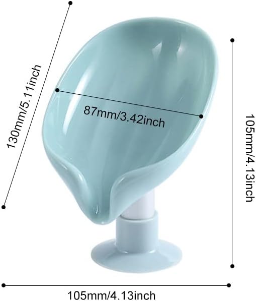 ZCMEB Suction Cup Soap Сад за преносен држач за сапун за бања за додатоци за кујна за кујна