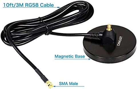 Chhliut висока добивка 20dbi 3g 4g lte wifi магнетна антена TS9 SMA машки конектор GSM Надворешна рутер антена