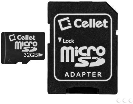 Cellet 32gb DXG DXG-A80V Микро Sdhc Картичката Е Прилагодена Форматирана за дигитално снимање со голема брзина, без загуби! Вклучува