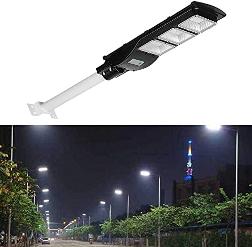 Aoof LED Соларни Улични Светла, 90w LED Улично Светло На Соларна Енергија Надворешни Радарски Сензорски Светла Индукција Водоотпорна