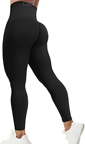 QoQ Беспрекорен тренингот за тренингот за тренинзи за жени за кревање на контури за кревање на контури со високи панталони за јога