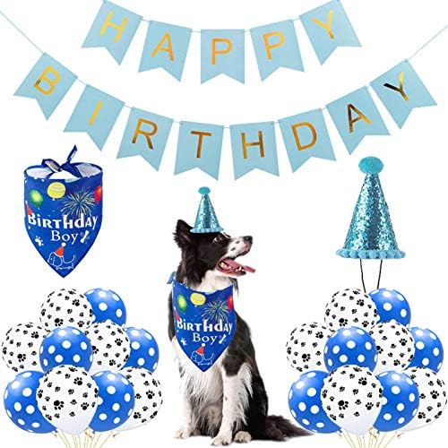 NC DOG BANDANA PET роденденска забава, испорачува декорација мачка куче шал капа јака банер додатоци d i y рачно изработени прилагодливи