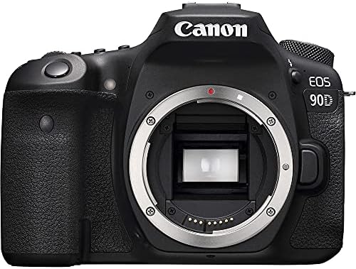 Canon EOS 90D DSLR Камера Со Canon EF-S 55-250mm f/4-5, 6 Е STM Објектив, Мека Обложена Кутија, Мемориска Картичка И Многу Повеќе