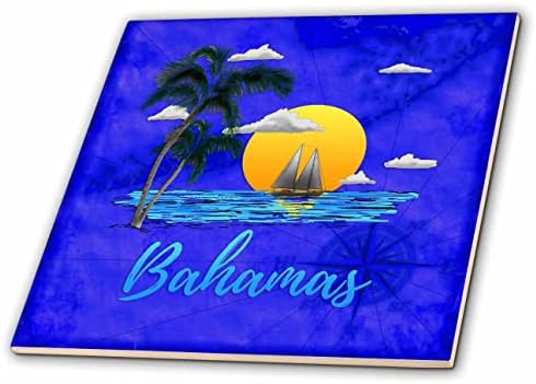 3дроза Плови меѓу Карипските острови и Бахамите. - Плочки