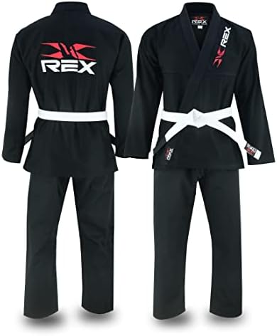 Rex Sports Brazilian Jiu Jitsu, за мажи и жени bjj gi Grappling kimonos лесен бел појас
