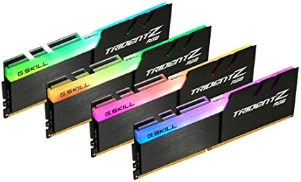 G. Вештина 128GB DDR4 TridentZ RGB 3200Mhz PC4-25600 CL14 1.45 V Quad Канал Комплет