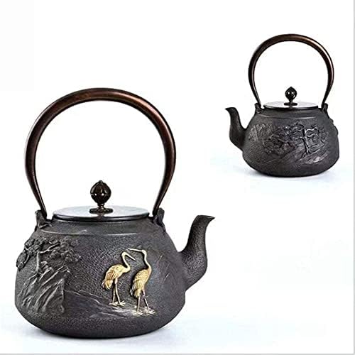 Современи чајници котел котел леано железо чајник класичен сад шпорет врвот леано железо чајник 1300 мл чај чај чај чај чајни чај