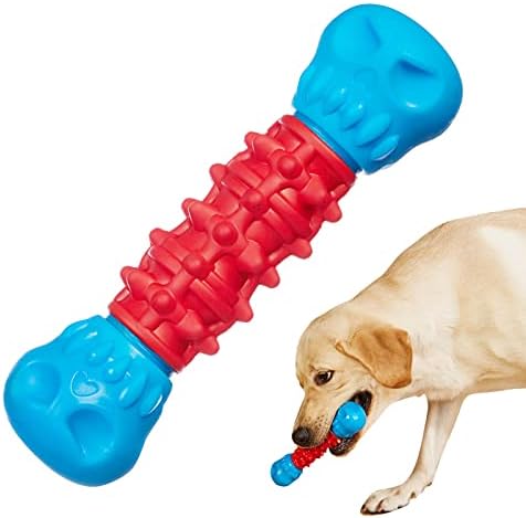 Наканон Пискливи Играчки За Кучиња за Агресивни Џвакачи, Издржлива Интерактивна Играчка За Џвакање Кучиња За Голема/Средна Раса, Неуништливи Тешки