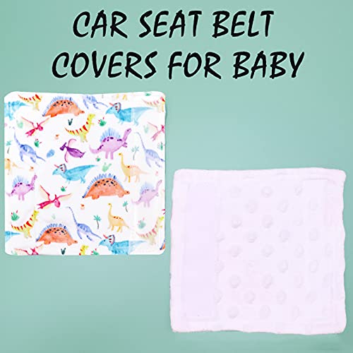 Капаци за Безбедносен Ремен за Бебешки Автомобил За Момчиња И Девојчиња, Подлога За Рамо На Автомобилско Седиште, Мек Капак На Вратот