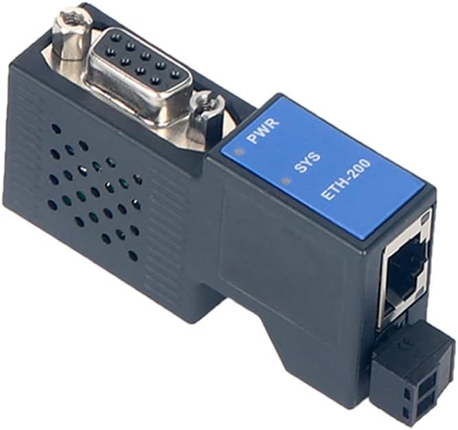 ETH-200 е погоден за PLC до Ethernet Pass-преку 200 Комуникациска експанзија Порта Модул Сериска порта до мрежна порта