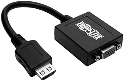 Tripp Lite Displayport до VGA активен конвертор на адаптер, DisplayPort 1.2 & HDMI до VGA Видео адаптер за конвертор Кабел за конвертор