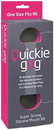 Quickie Bit Gag, супер силна силиконска отворена уста. Додатоци за играчки за ропство за возрасни пар игра, дишење, светлина, преносна и тивка,