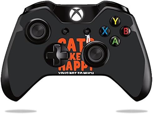 Mothyskins Кожата Компатибилен Со Microsoft Xbox Еден/Еден S Контролер-Мачките Ме Прават Среќен | Заштитен, Издржлив И Уникатен Капак