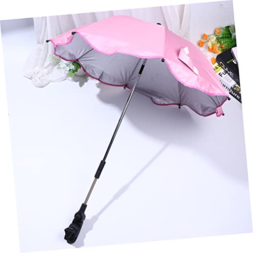 Besportble шетач чадор склопувачки шетач за шетач со кабриошки кабриолет сенка розова чадор аспиратор за аспиратор за чадори