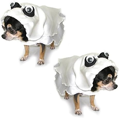 Кутре Loveубовен костум Костими на духови на кучиња - облечете ги вашите кучиња како застрашувачки духови