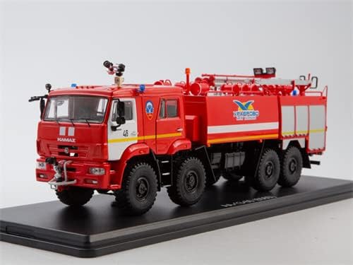 Започнете со модели на скала Аеродром пожарни мотор АА-13/60 за Камаз-6560 Краброво аеродром 1/43 АБС камион претходно изграден модел