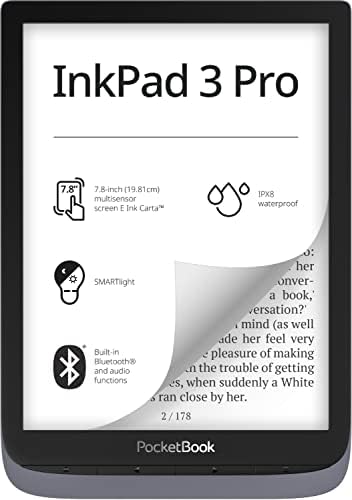Pocketbook InkPad 3 Про / Е-Книга Читач | Големи 7.8 ʺ Отсјај-Слободен &засилувач; Око-Пријателски E Мастило | Текст-Во-Говор Функција