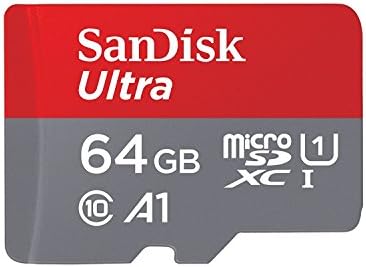 Sandisk ULTRA 64GB Микро SD Мемориска Картичка Работи СО LG K51, LG Q70, LG Q7+, LG Stylo 5+ Мобилен Телефон Пакет Со Сѐ, Но Stromboli