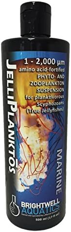 Брајтвел Акватикс Џелипланктос, 1-2.000 микрони аминокиселини-збогатена фито - &засилувач; зоопланктон суспензија за планктиворозни скифозои,