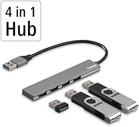 Хама 4 Порта 5Gbps Тенок USB Центар