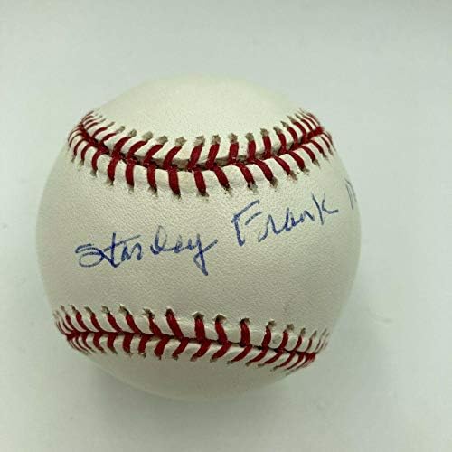 Стенли Френк Стен Мјузикл Полно Име Потпиша Голема Лига Бејзбол ПСА Днк Коа-Автограм Бејзбол