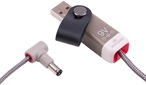 myVolts RIPCORD USB ДО 9V Dc Кабел За Напојување Компатибилен Со Црвенобрадестите Ефекти Меден Јазовец Ефекти Педалата