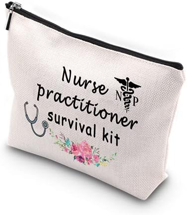 WCGXKO Медицинска Сестра Лекар Опстанок Комплет Патент Торбичка Шминка Торба Подарок За Нп Медицински Студент Дипломирање