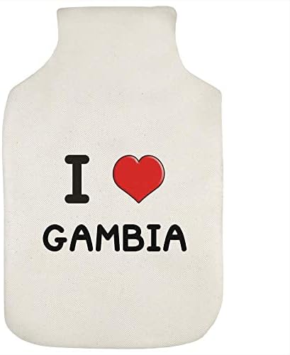 Азиеда „Ја сакам капакот за шише со топла вода Гамбија“