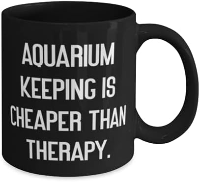 Забавно чување на аквариуми, чување на аквариум е поевтино од терапијата, аквариумот чува 11oz 15oz кригла од