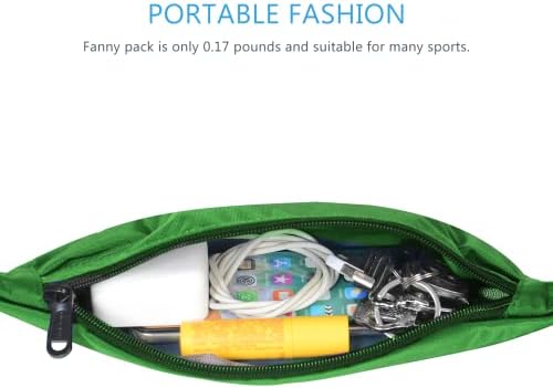 NZII Sports Fanny Pack for Men, Super Capits Bum торба со прилагодлив појас за патување