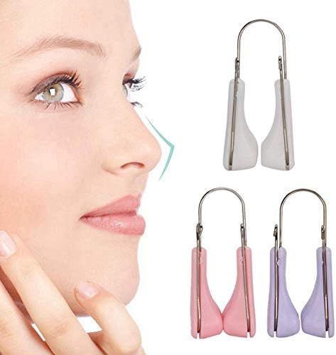 ФИЛФЕЛ 3 парчиња Клип За Подигнување На Обликувачот На Носот, Убавина На Носот Подигнување На Мека Безбедност Силиконска Ринопластика
