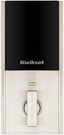 Kwikset Home Connect 620 Keypad Connected Smart Lock со технологија Z-Wave со SmartKey Security во сатен никел
